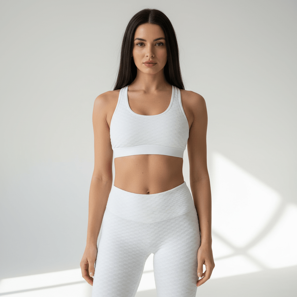 Legging  Seconde Peau Blanc - Design élégant et gainant