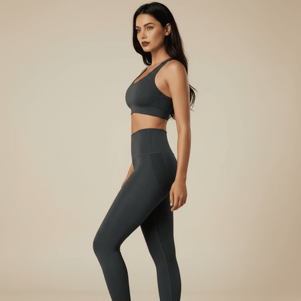 Legging Anti-Cellulite Taille Haute — Ventre Plat & Effet Gainant
