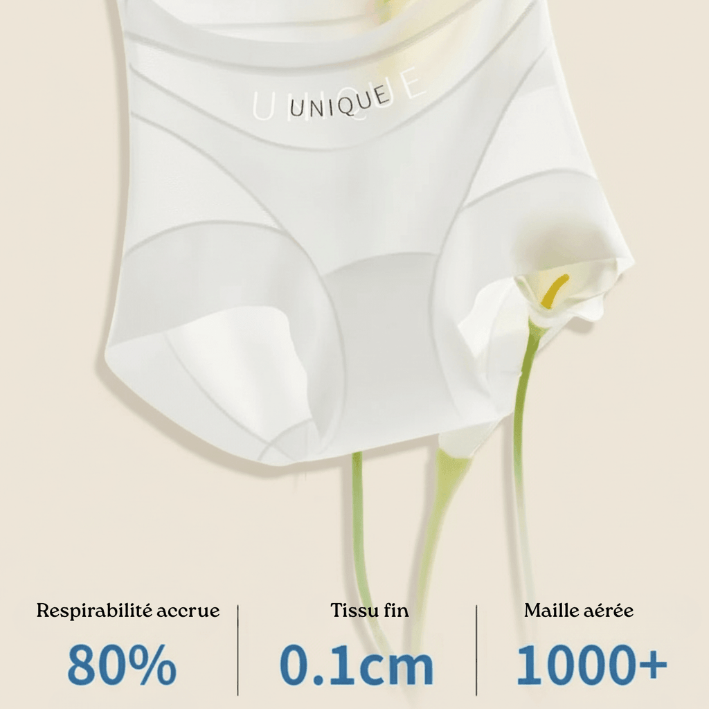  culotte gainante infographie respirabilite tissu fin