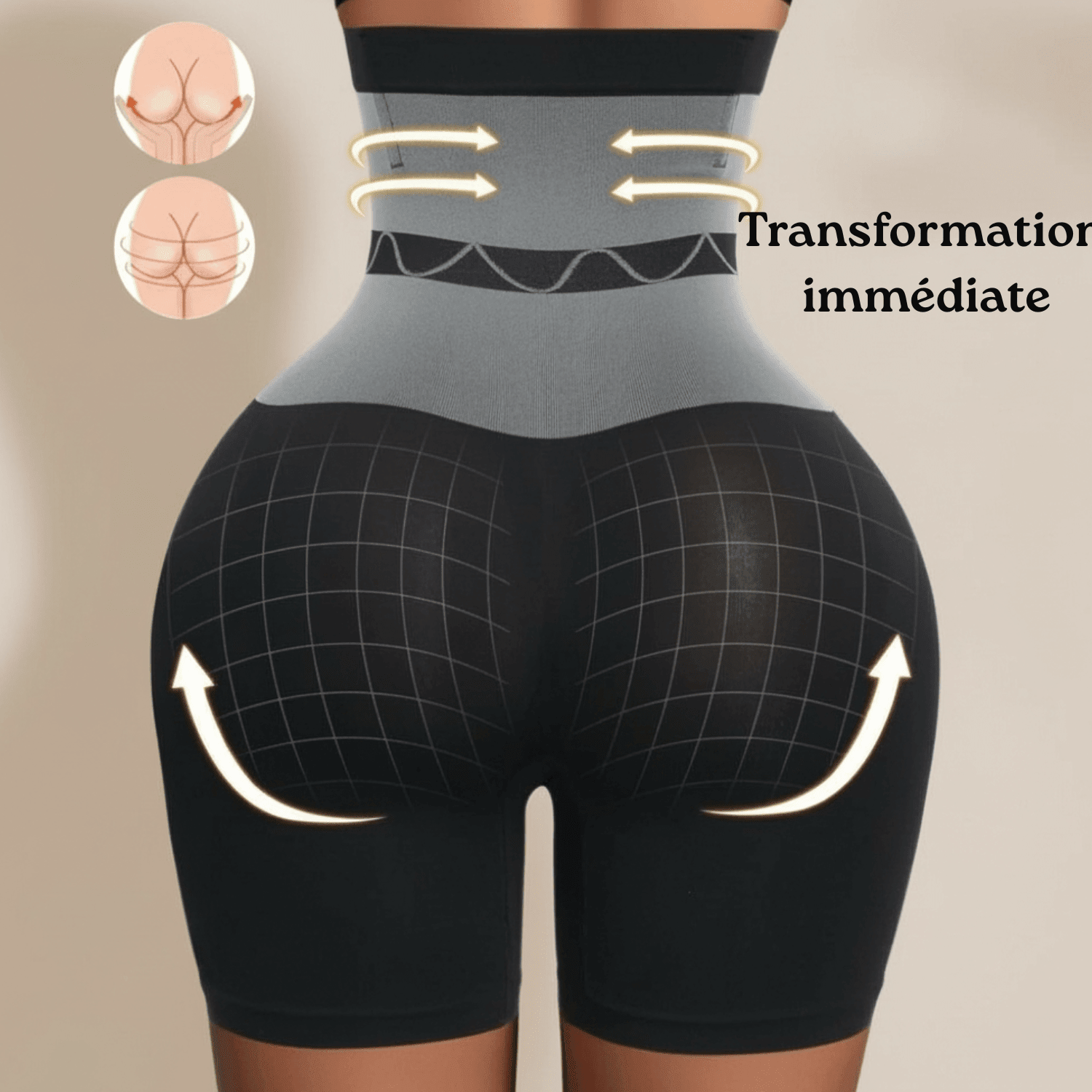 culotte gainante ventre plat zoom fessier liftant